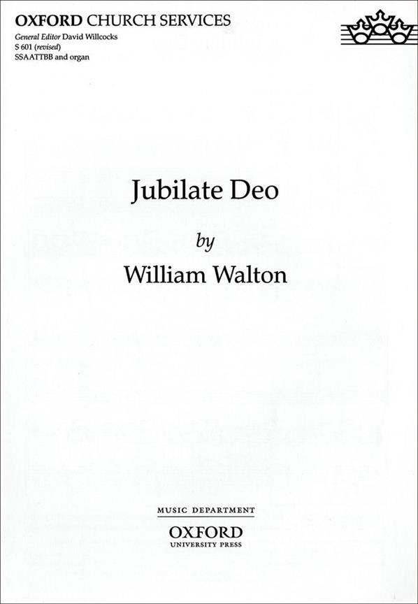 William Walton: Jubilate Deo