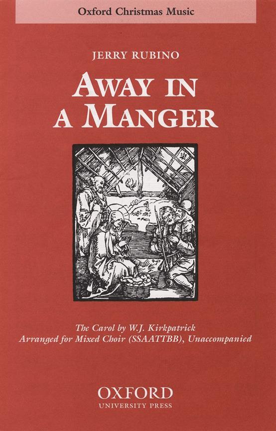 Jerry Rubino: Away in a manger (SATB)