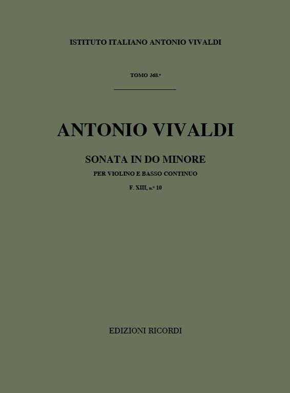 Sonata in Do Minore (c minor) Rv 5(F.Xiii-10 - Tomo 368)
