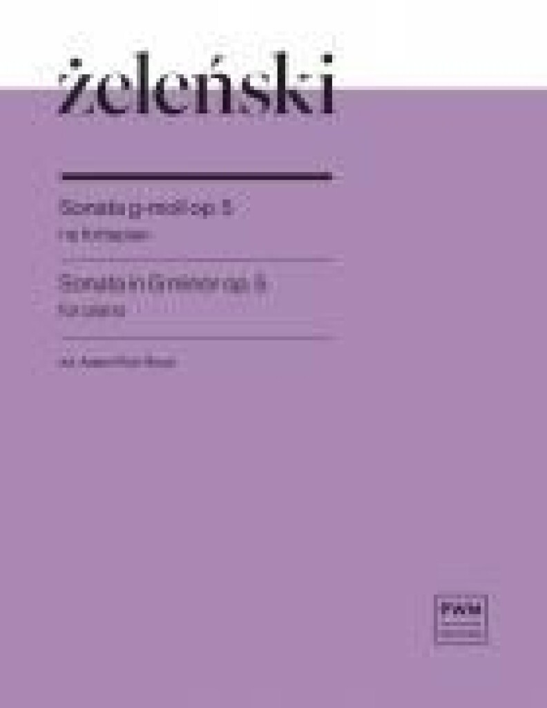 Zelenski: Sonata in G Minor Op. 5