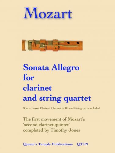 Mozart: Sonata Allegro for Clarinet and String Quartet