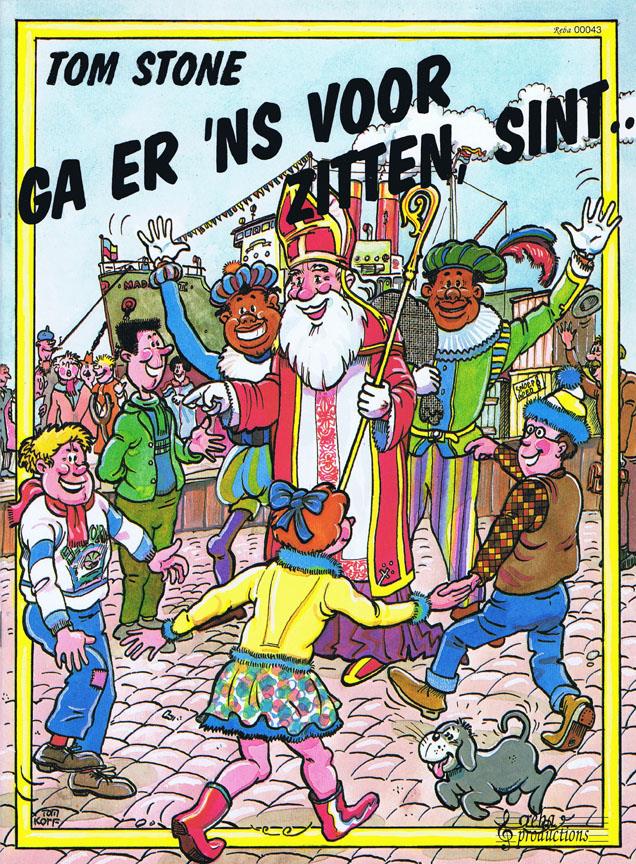 Tom Stone: Ga er 'ns voor zitten, Sint (Sopraan- of Altblokfluit Solo)