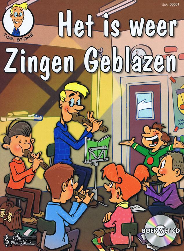 Tom Stone: Het is weer zingen geblazen (met CD)