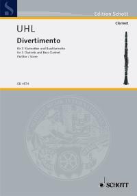 Divertimento - Clarinet ens.