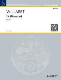 Willaert: Ricercari 3St.