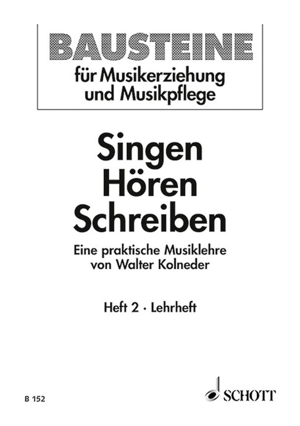 Singen Horen Schreiben 2
