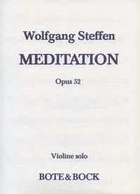 Meditation op. 52