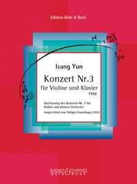 Concert No. 3 for Violin and Piano