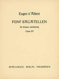 Five Bagatelles op. 29