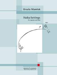 Ursula Mamlok: Haiku Settings
