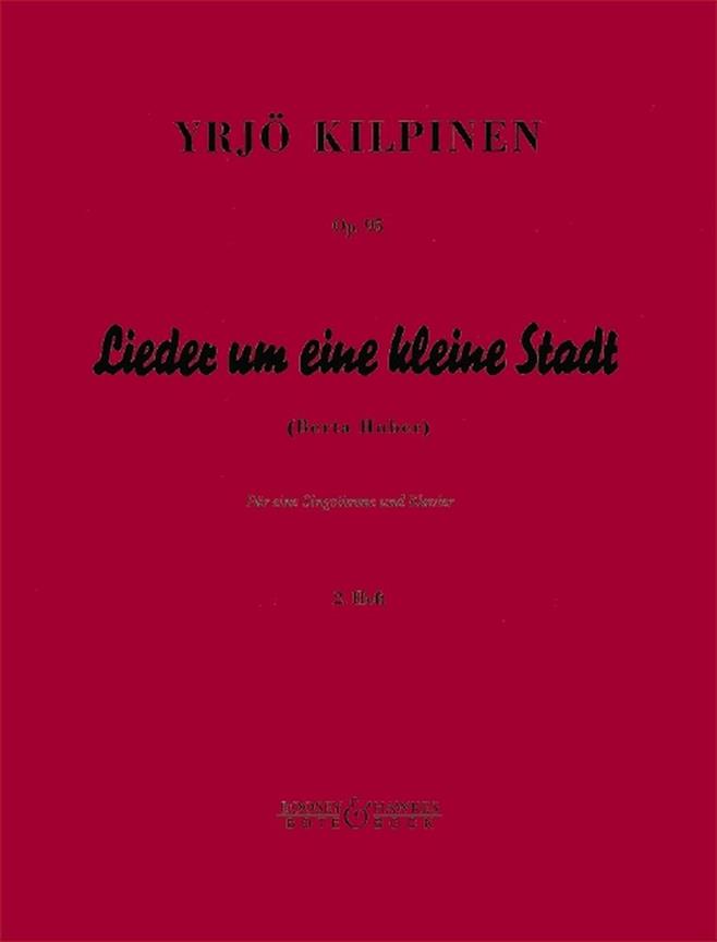 Lieder um eine kleine Stadt op. 95 Heft 2