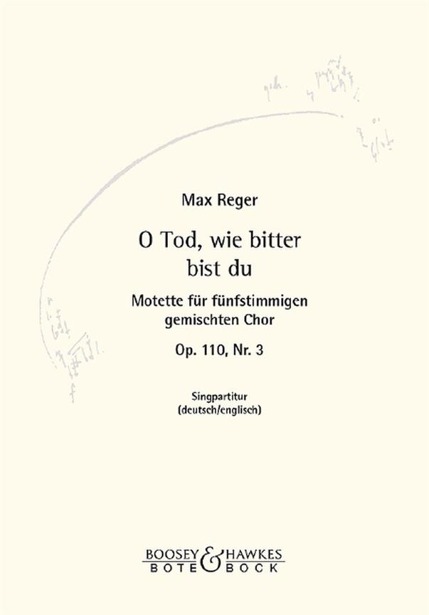 Three Motets op. 110