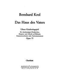 Das Haus des Vaters op. 75
