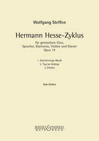 Hermann Hesse-Zyklus op. 19
