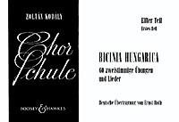 Zoltán Kodály: Chorschule / Bicinia Hungarica