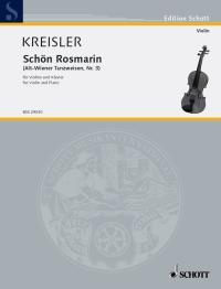 Kreisler: Schon Rosmarin