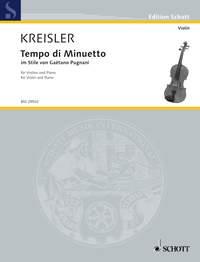 Kreisler: Tempo Di Minuetto