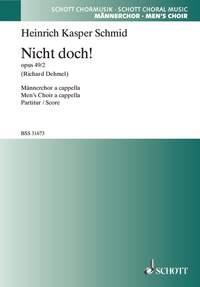 Drei Mannerchore op. 49
