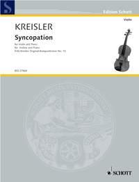 Kreisler: Syncopation