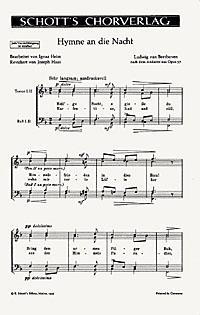 Beethoven: Hymne an die Nacht (TTBB)