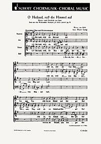 O Heiland, reis die Himmel auf op. 51