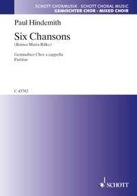 Hindemith: Six Chansons