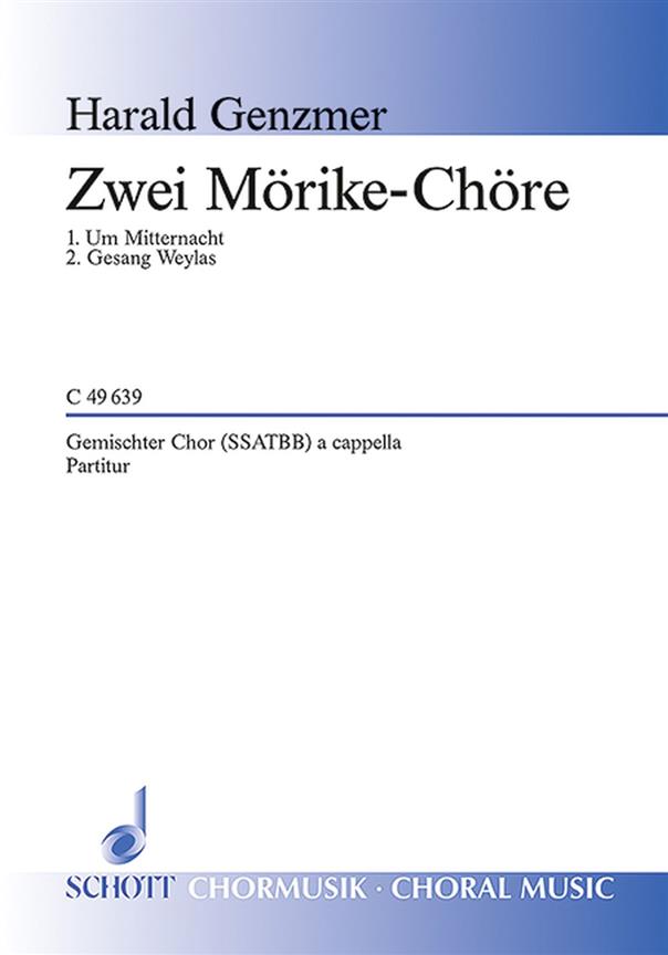 Zwei Morike-Chore GeWV 27