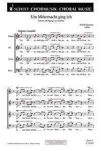 I walked at midnight GeWV 44