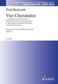 Vier Choralsatze