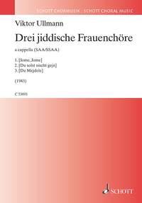 Three Yiddish Pieces for female choir