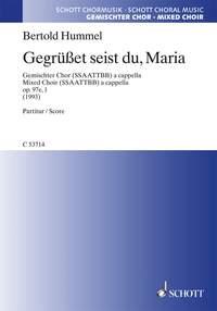 Gegruesset seist du, Maria op. 97e, 1