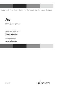 Stevie Wonder: As (SSATB)