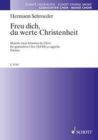 Johannes de Cleve1968Hermann Schroeder: Freu dich, du werte Christenheit