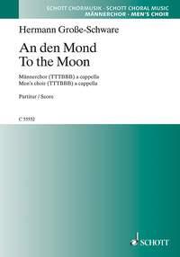 Hermann Große-Schware: An den Mond