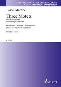 Pascal Martiné: Three Motets