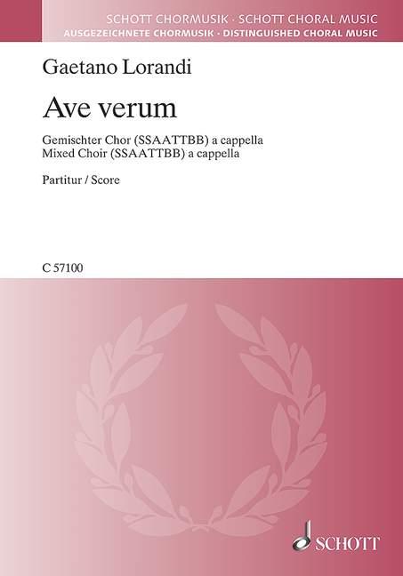 Gaetano Lorandi: Ave Verum