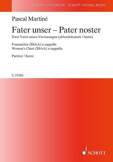 Pascal Martiné: Pater noster
