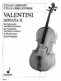 Valentini: Sonata X E Major