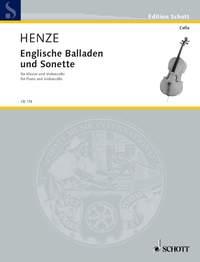 Henze: English Ballads and Sonets