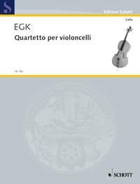 Egk: Quartet for violoncellos