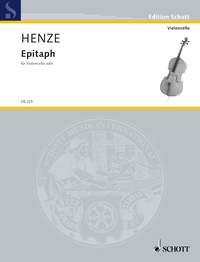 Henze: Epitaph