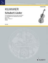 Friedrich August Kummer1968Franz Schubert: Schubert-Lieder op. 117b Band 1