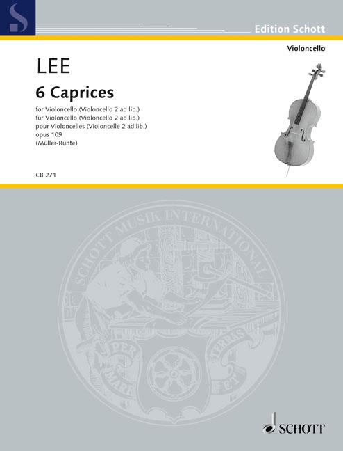 Sebastian Lee: 6 Caprices op. 109