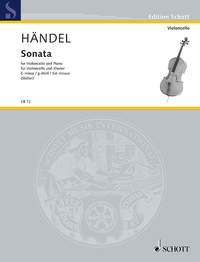 Handel: Sonata G minor