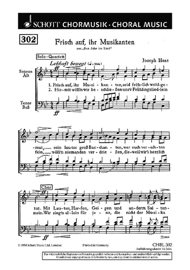 Frisch auf, ihr Musikanten