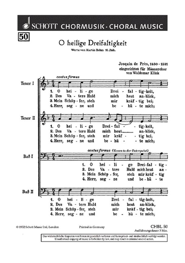 O heilige Dreifaltigkeit