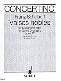 Valses nobles op. 77 D 969