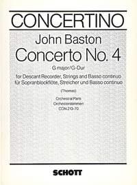 Concerto No. 4 G Major