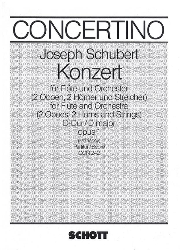 Concerto D major op. 1