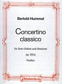 Hummel: Concertino Classico D Opus 103B